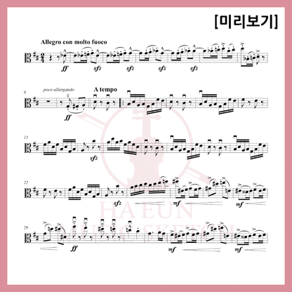 [Duo] Elgar - Pomp and Circumstance March No. 1 Sheet Music Violin Viola Cello