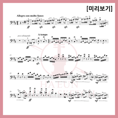 [Duo] Elgar - Pomp and Circumstance March No. 1 Sheet Music Violin Viola Cello