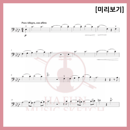 [Duo] Liszt - Dream of Love No. 3 Sheet Music Violin Viola Cello