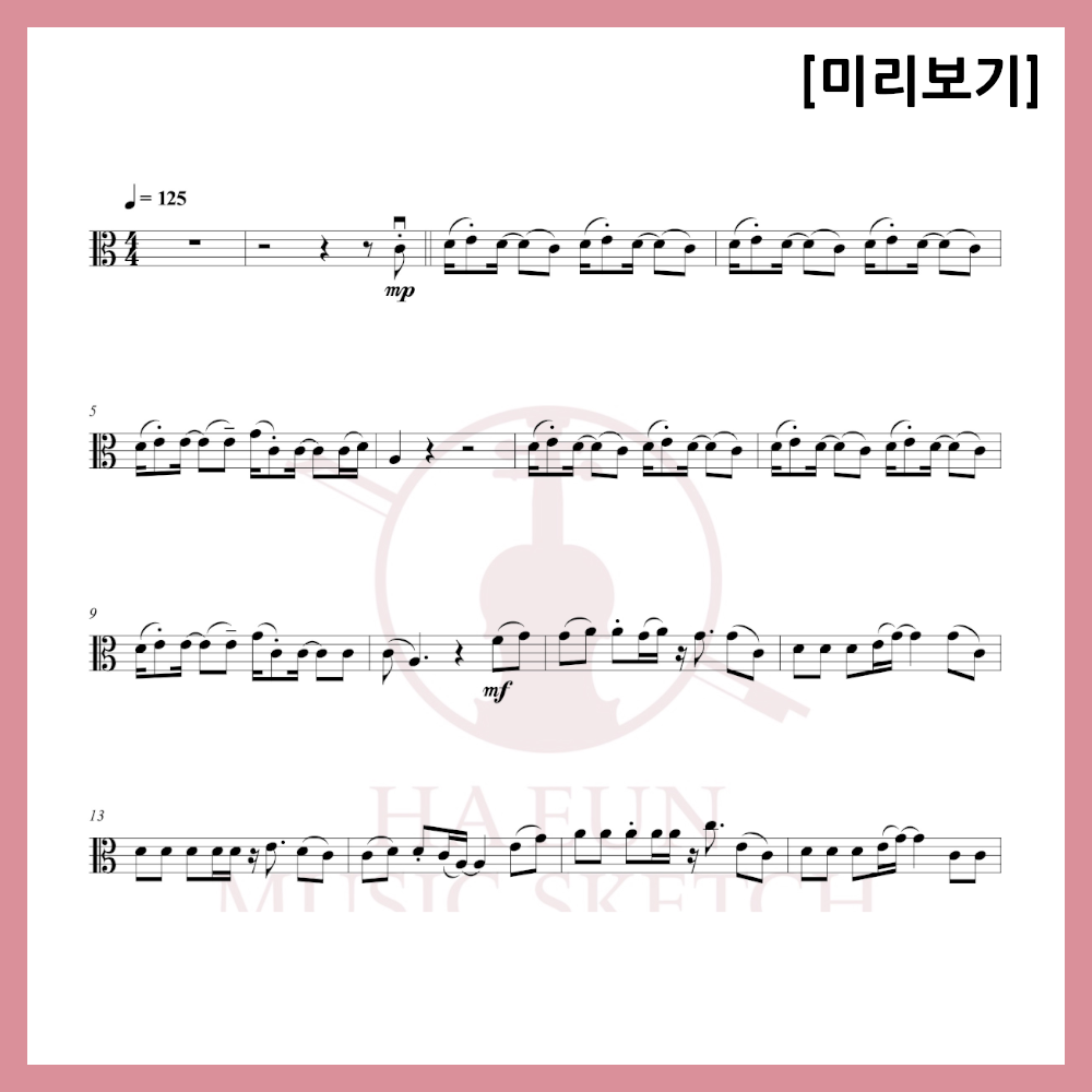 [Duo] IVE - After LIKE Sheet Music Violin Viola Cello