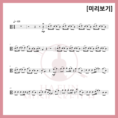 [Duo] IVE - After LIKE Sheet Music Violin Viola Cello