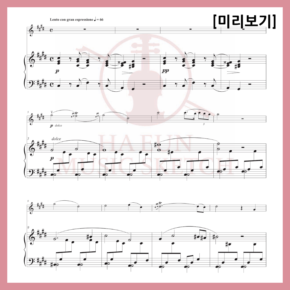[Duo] Chopin - Nocturne Op. Poth in c# minor Sheet music Violin Viola Cello