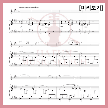 [Duo] Chopin - Nocturne Op. Poth in c# minor Sheet music Violin Viola Cello